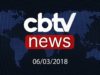 CBTV NEWS – 06/03/2018 – Apresentação Vandrey Pereira