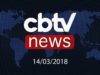 CBTV NEWS – 14/03/2018 – Apresentação Vandrey Pereira