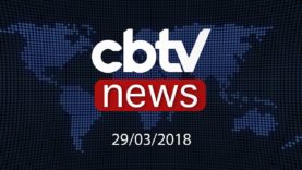 CBTV NEWS – 29/03/2018 – Apresentação Vandrey Pereira