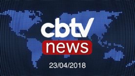 CBTV NEWS 23/04/2018 – Apresentação Vandrey Pereira