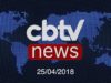 CBTV NEWS 25/04/2018 – Apresentação Vandrey Pereira