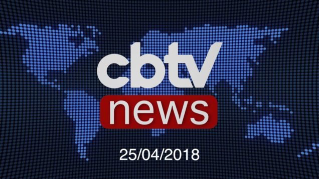 CBTV NEWS 25/04/2018 – Apresentação Vandrey Pereira