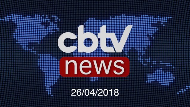 CBTV NEWS 26/04/2018 – Apresentação Vandrey Pereira