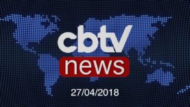 CBTV NEWS 27/04/2018 – Apresentação Vandrey Pereira