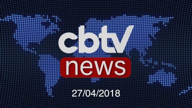 CBTV NEWS 27/04/2018 – Apresentação Vandrey Pereira