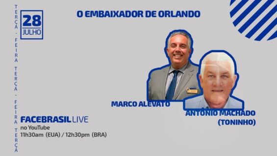 FBRLIVE – E20 Bate-papo com Toninho o Embaixador de Orlando