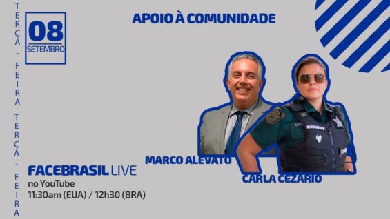FBRLIVE – E50 Facebrasil Live – Sheriff Apoio a comunidade Deputy Carla Cezario