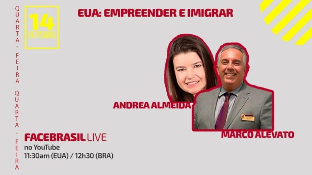 FBRLIVE – E77 Andrea Almeida – Empreender e Imigrar