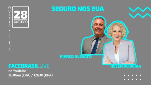 FBRLIVE – E87 – Helen Oliveira – Importância de ter seguro nos EUA